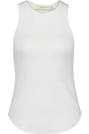 ZIMMERMANN Natura ribbed tank top