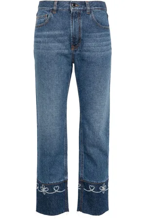 Chloé Masaya mid-rise cropped jeans