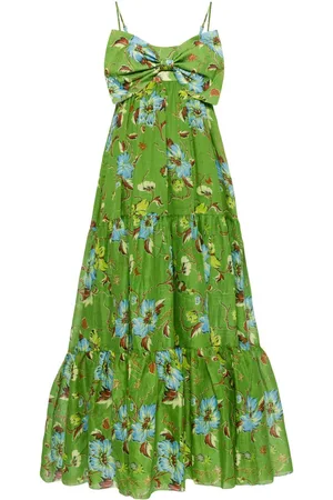 ALÉMAIS Hotel Lamu floral-print midi dress