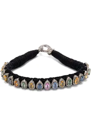 JIA JIA Rainbow Sapphire statement bracelet