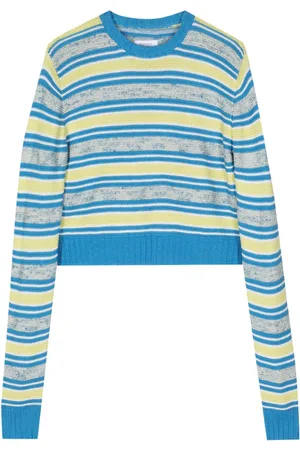 Rosie Assoulin Stripe-pattern cotton jumper