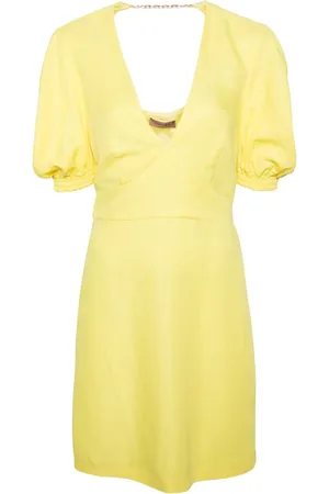 Twin-Set Plunging V-neck minidress