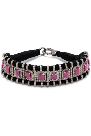 JIA JIA Ruby and diamond statement bracelet