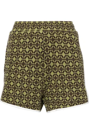 WALES BONNER Selassie jacquard shorts