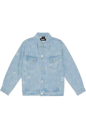 Molo Hedly smiley-face denim jacket