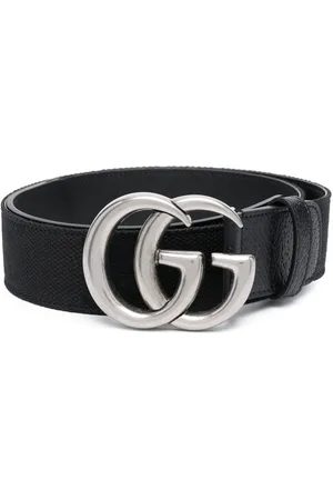Gucci Double G Marmont leather belt