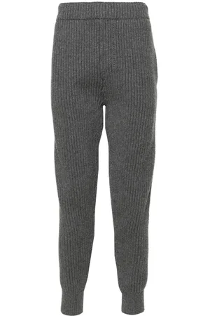 Gucci Web-stripe ribbed track pants