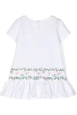 Chiara Ferragni Floral-print flared dress