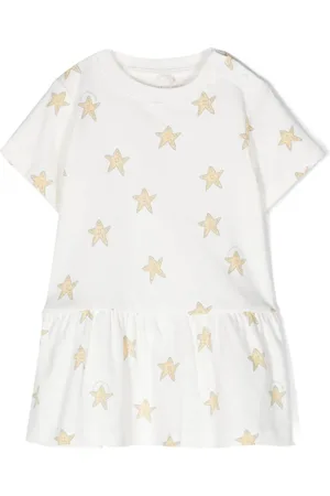 Stella McCartney Star-print cotton dress