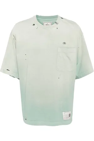 Maison Mihara Yasuhiro Sun Faded cotton T-shirt