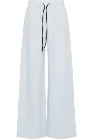 Paul Smith Linen chambray straight trousers
