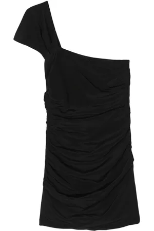 IRO Raven one-shoulder minidress