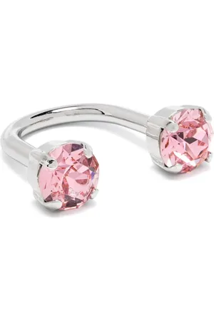 Justine Clenquet Rae crystal-embellished ring