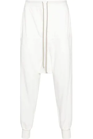 Rick Owens Prisoner cotton track pants