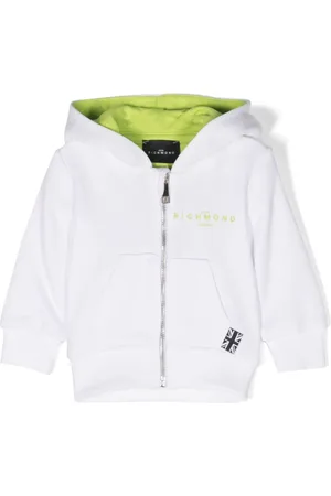 John Richmond Logo-print cotton hoodie
