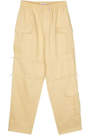 WALES BONNER Elasticated-waistband cargo pants