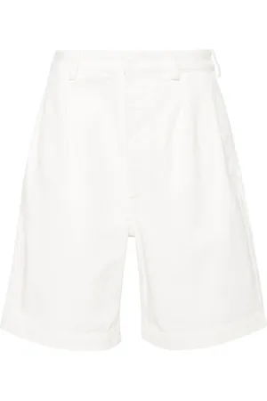 Sunflower Pleated twill shorts