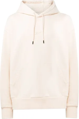 Reebok Logo-embroidered cotton hoodie