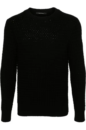 TAGLIATORE Interwoven wool jumper