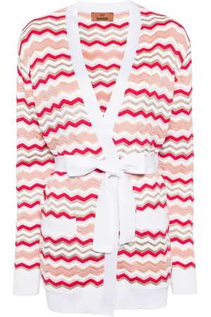 Missoni Zigzag knit cardi-coat