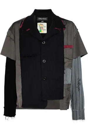 KIDSUPER STUDIOS Contrast fabric shirt