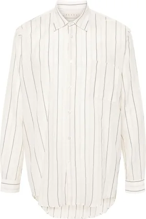 PAURA Erzin stripe-pattern cotton shirt