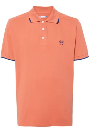 Jacob Cohen Logo-embroidered piqué polo shirt
