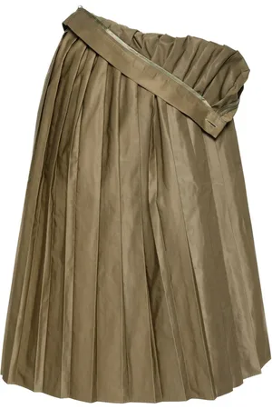 Maison Margiela Pleated midi skirt