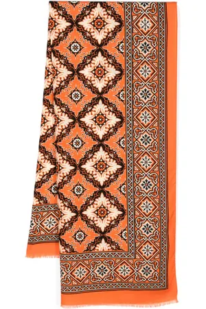 Etro Wool fringed scarf