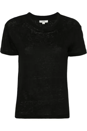 Vince Short-sleeve linen T-shirt