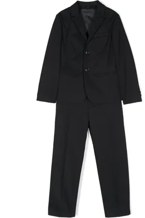 Emporio Armani Twill cotton-blend suit