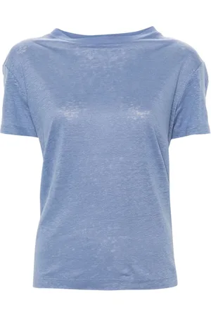 Vince Short-sleeve linen T-shirt
