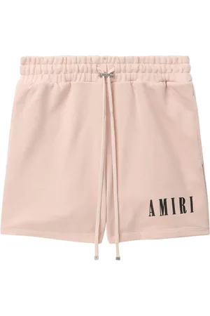 AMIRI Logo-print cotton shorts