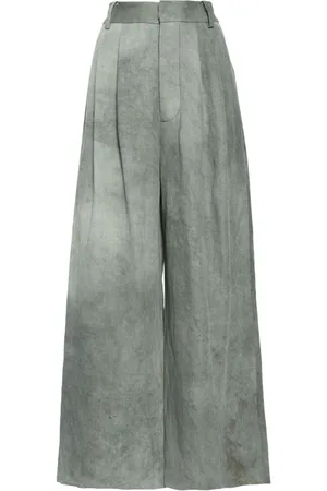 UMA WANG Paella high-waist palazzo trousers
