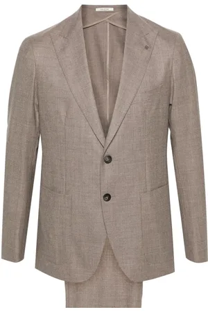 TAGLIATORE Virgin-wool-blend suit