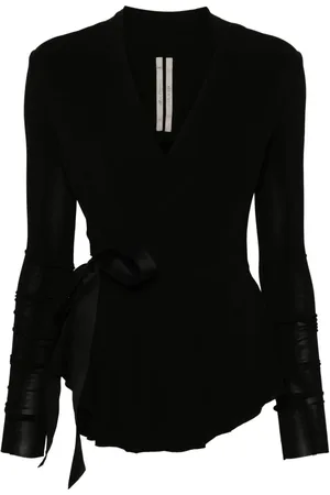 Rick Owens Hollywood jersey cropped jacket