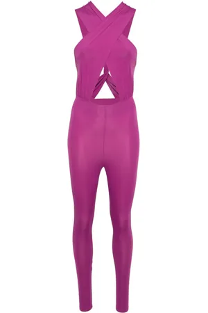 The Andamane Hola halterneck jumpsuit
