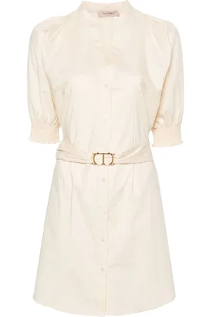 Twin-Set Belted shirt minidress