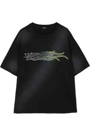 We11 Done Graphic-print cotton T-shirt
