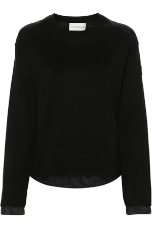 Moncler Logo-patch panelled jumper
