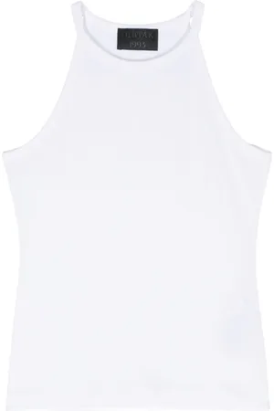 Filippa K Logo-embroidered cotton tank top