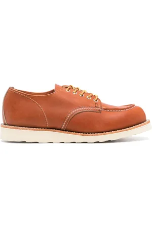 Red Wing Shop Moc leather derby shoes