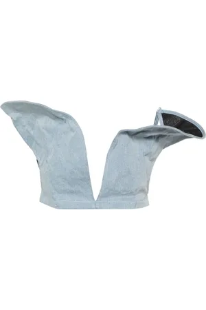 Y / PROJECT Denim crop top