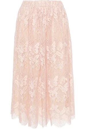 ZIMMERMANN Harmony lace midi skirt