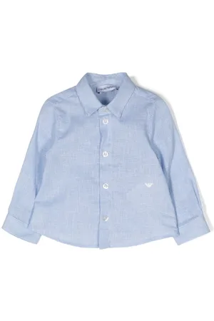 Emporio Armani Classic-collar buttoned shirt