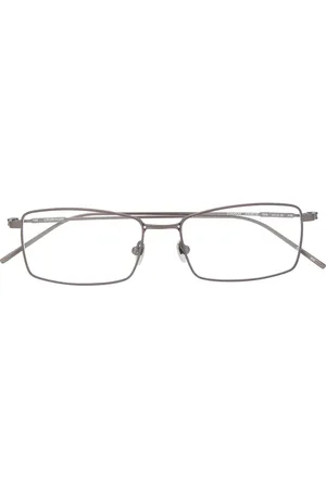 Calvin Klein Rectangular-frame logo glasses