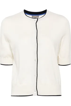 N.PEAL Short-sleeve cardigan