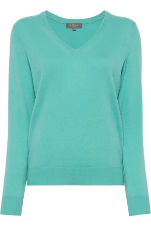 N.PEAL V-neck cashmere jumper