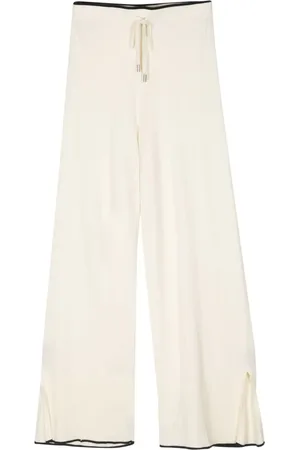 N.PEAL Fine-knit trousers