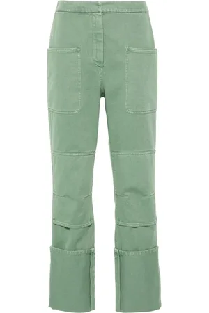 Max Mara Slim-fit cotton trousers